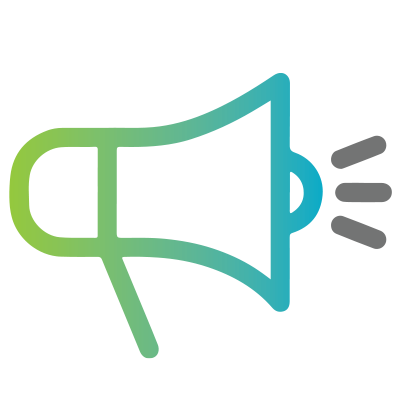 Employee health and safety shift talks icon.