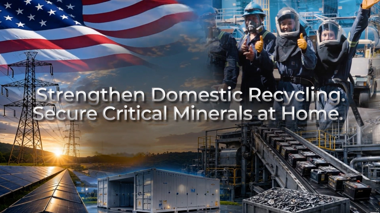 Critical Mineral Supply video cover.