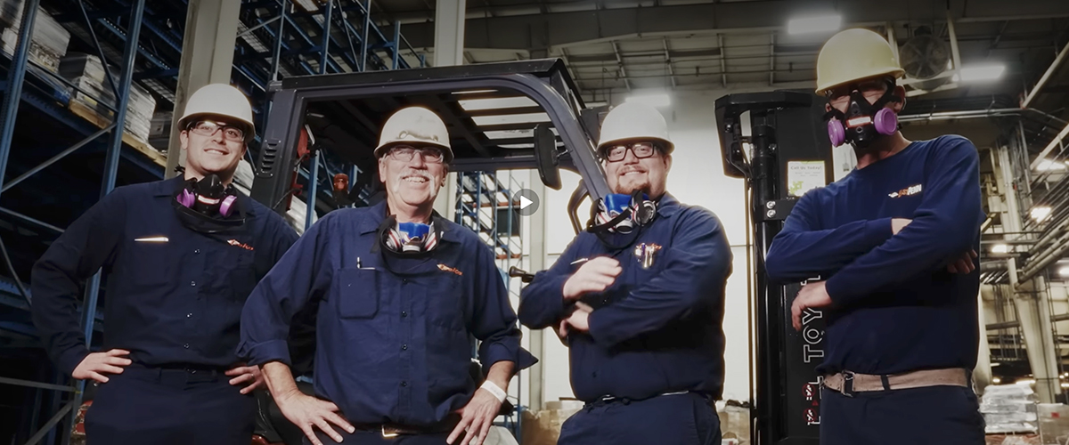 Skilled workforce of lead battery recyclers.